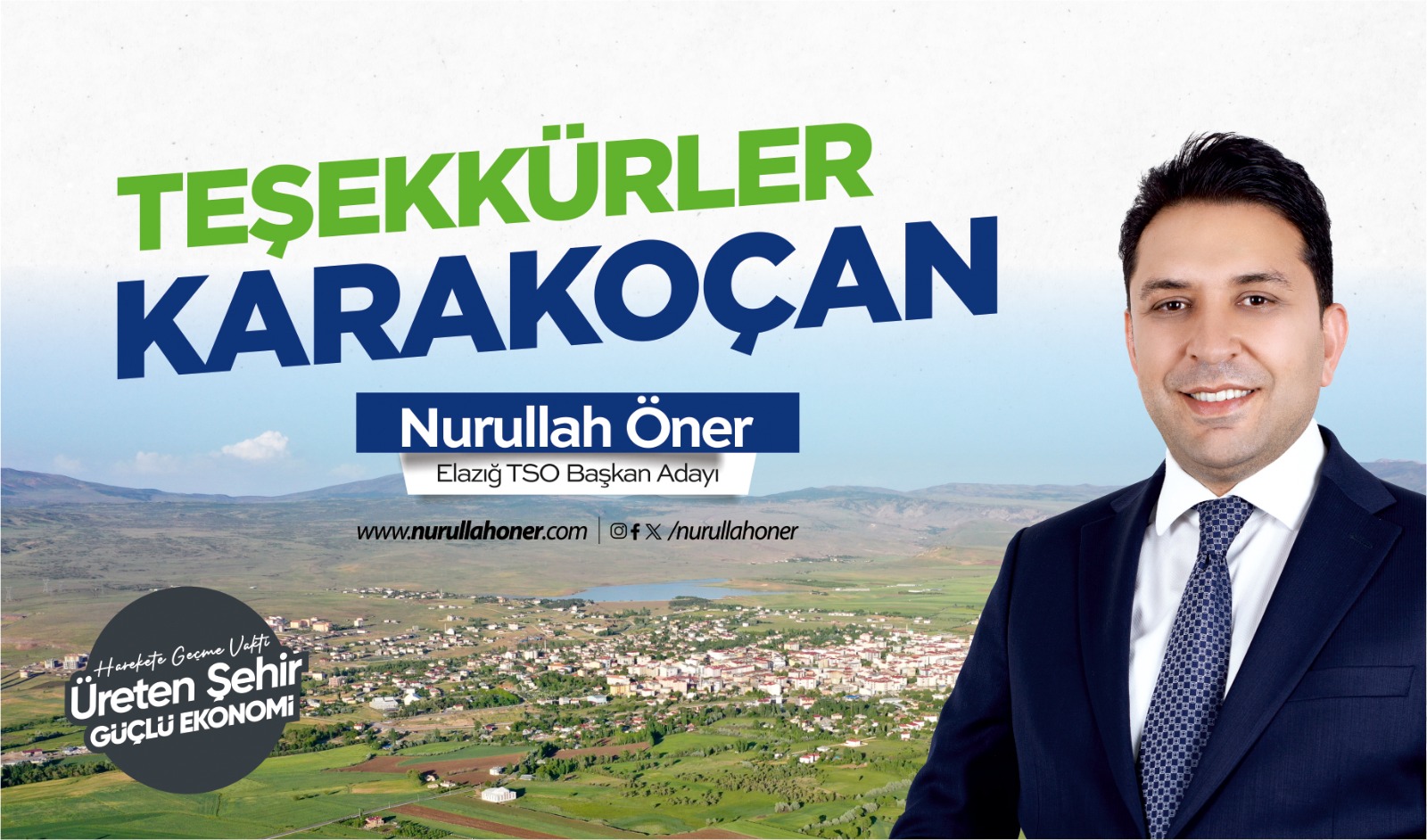 Karakoçan’dan Değişim Mesajı