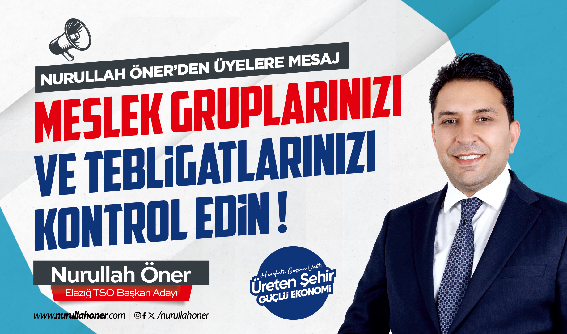 Tebligatınızı Alın, Grubunuzu Kontrol Edin