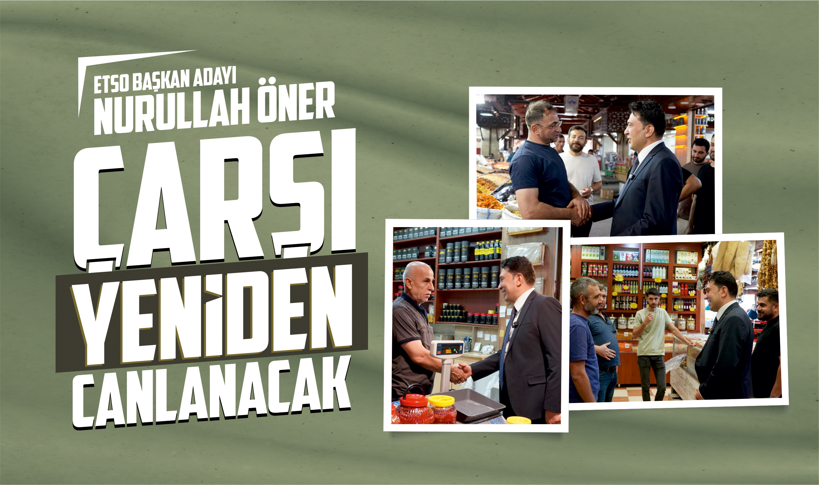 Çarşı Yeniden Canlanacak